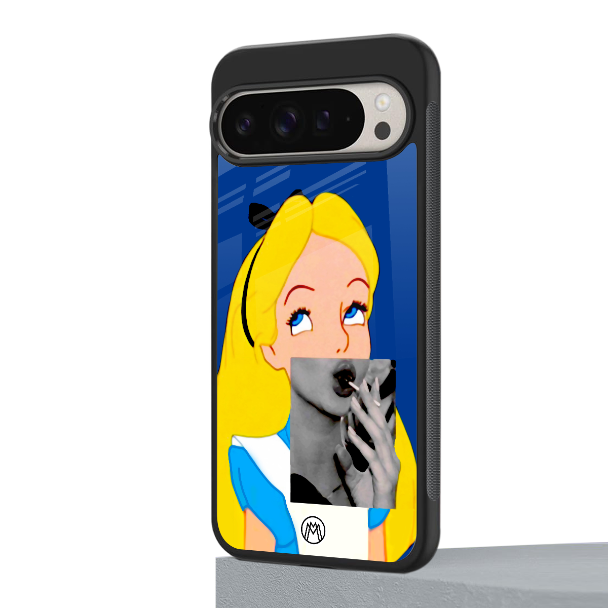 wonderland treat back phone cover | glass case for google pixel 9 pro
