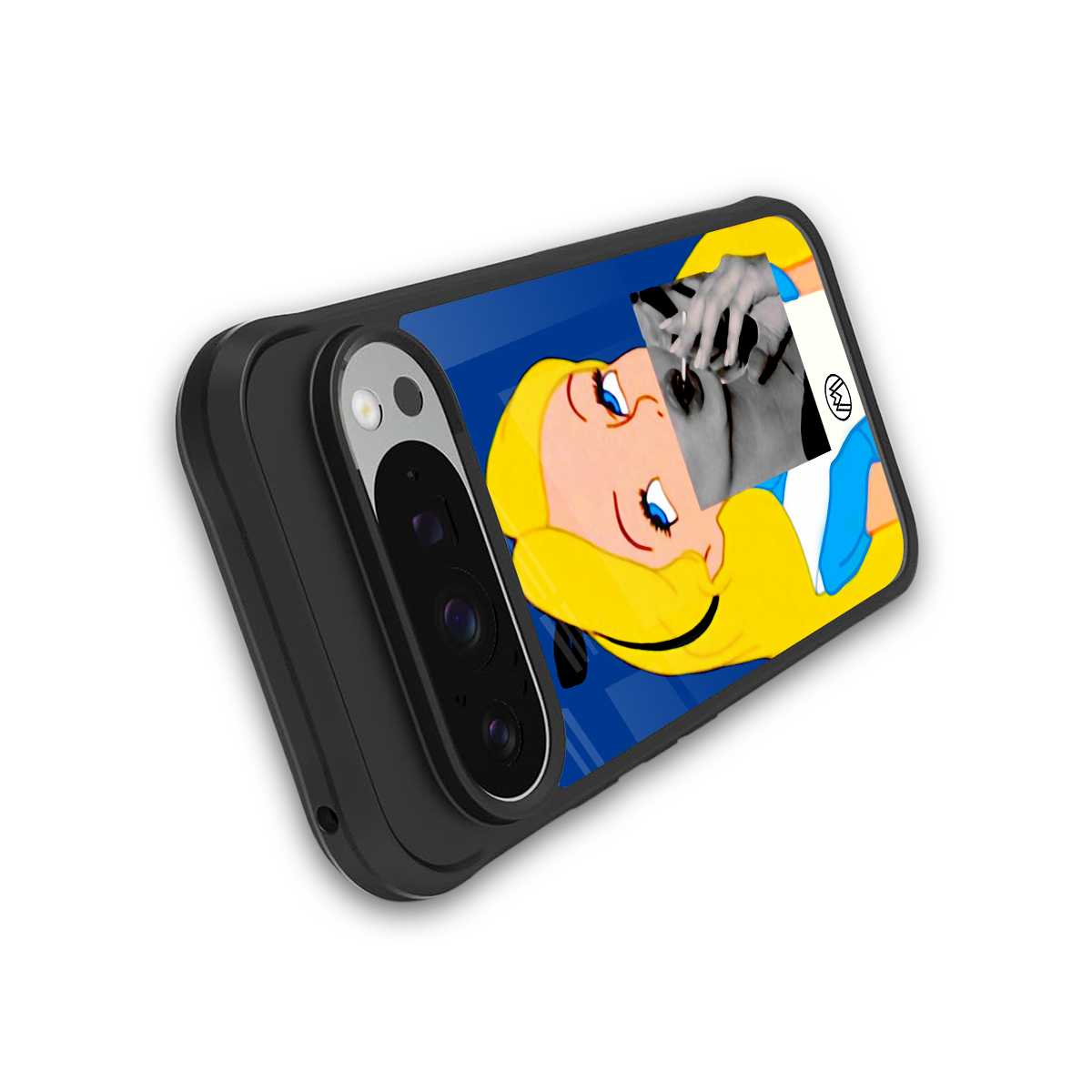 wonderland treat back phone cover | glass case for google pixel 9 pro