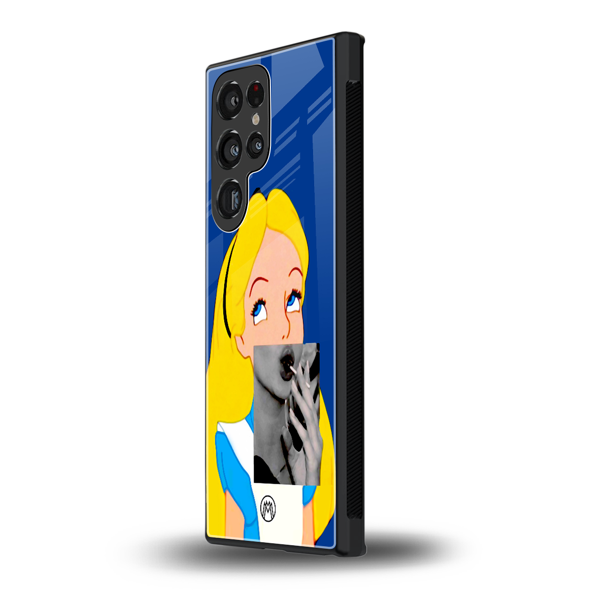 wonderland treat back phone cover | glass case for samsung galaxy s23 ultra