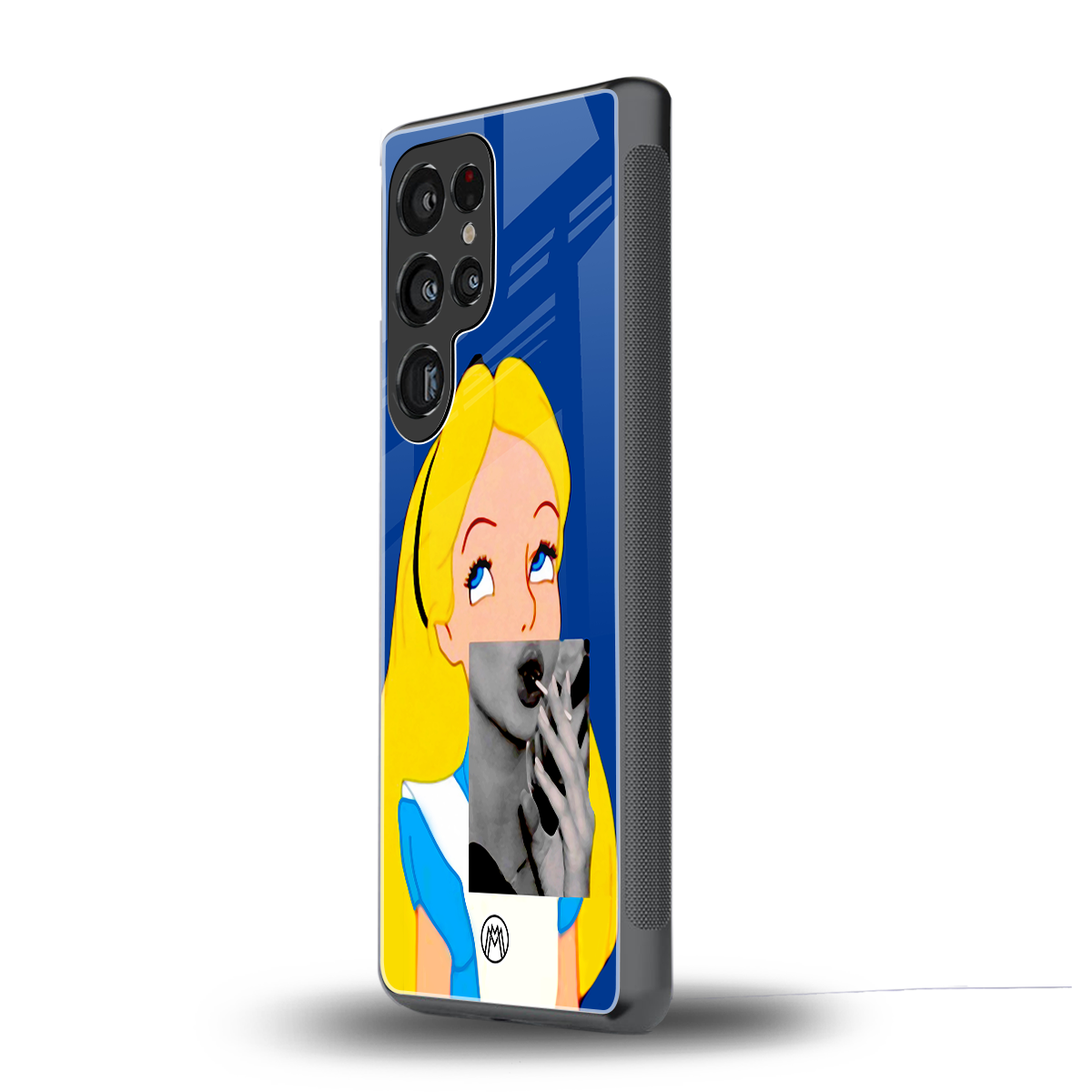 wonderland treat back phone cover | glass case for samsung galaxy s25 ultra