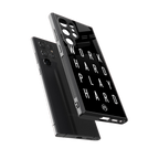 work hard play hard back phone cover | glass case for samsung galaxy s23 ultra