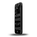 work hard play hard back phone cover | glass case for samsung galaxy s24