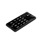 work hard play hard back phone cover | glass case for samsung galaxy s23 plus