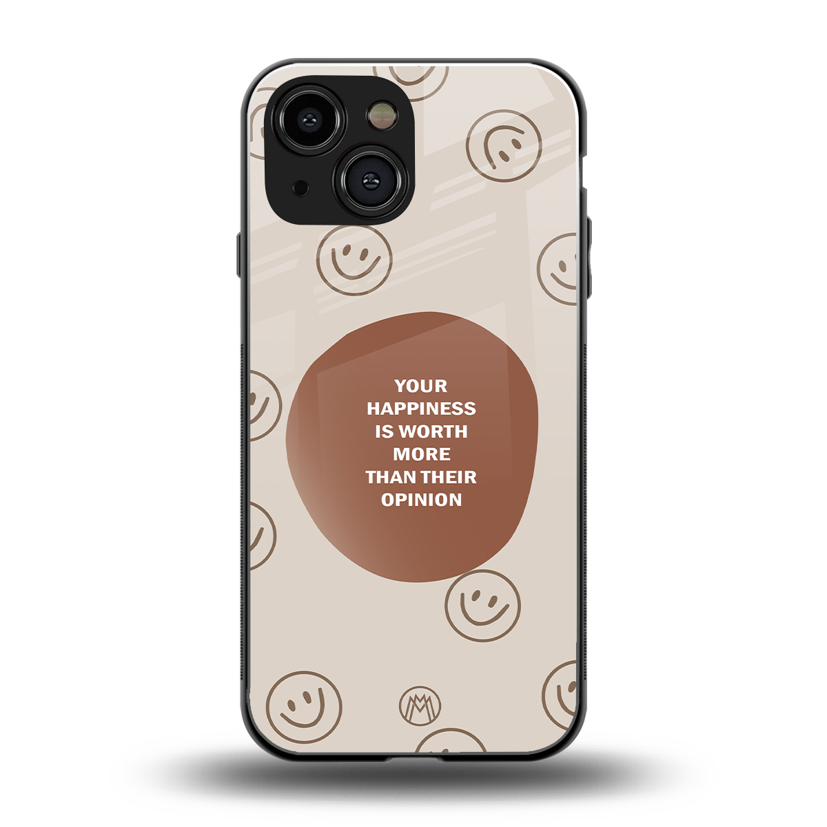 worth back phone cover | glass case for iphone 13 mini