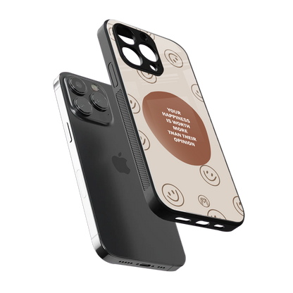 worth back phone cover | glass case for iphone 14 pro max