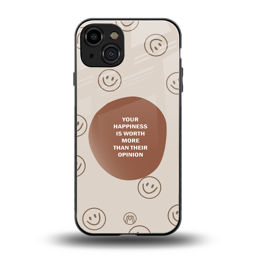 worth back phone cover | glass case for iphone 15