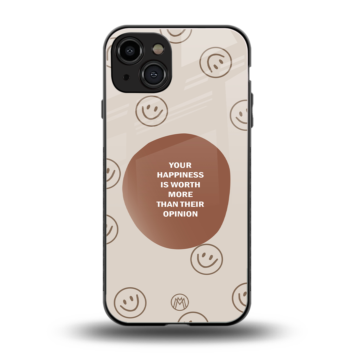 worth back phone cover | glass case for iphone 15