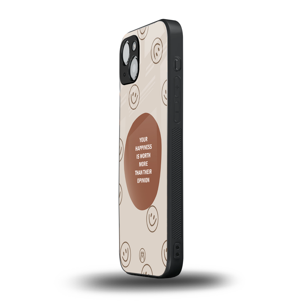 worth back phone cover | glass case for iphone 15