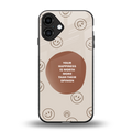 worth back phone cover | glass case for iphone 16 plus