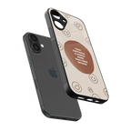 worth back phone cover | glass case for iphone 16 plus