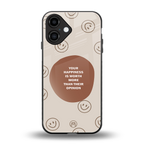 worth back phone cover | glass case for iphone 16