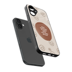 worth back phone cover | glass case for iphone 16