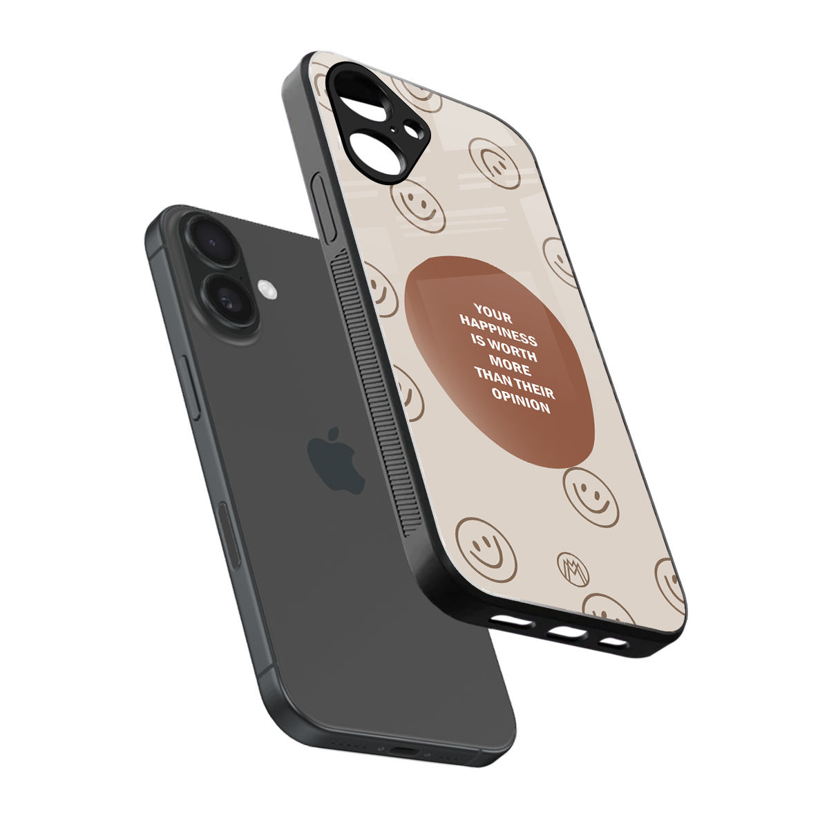 worth back phone cover | glass case for iphone 16