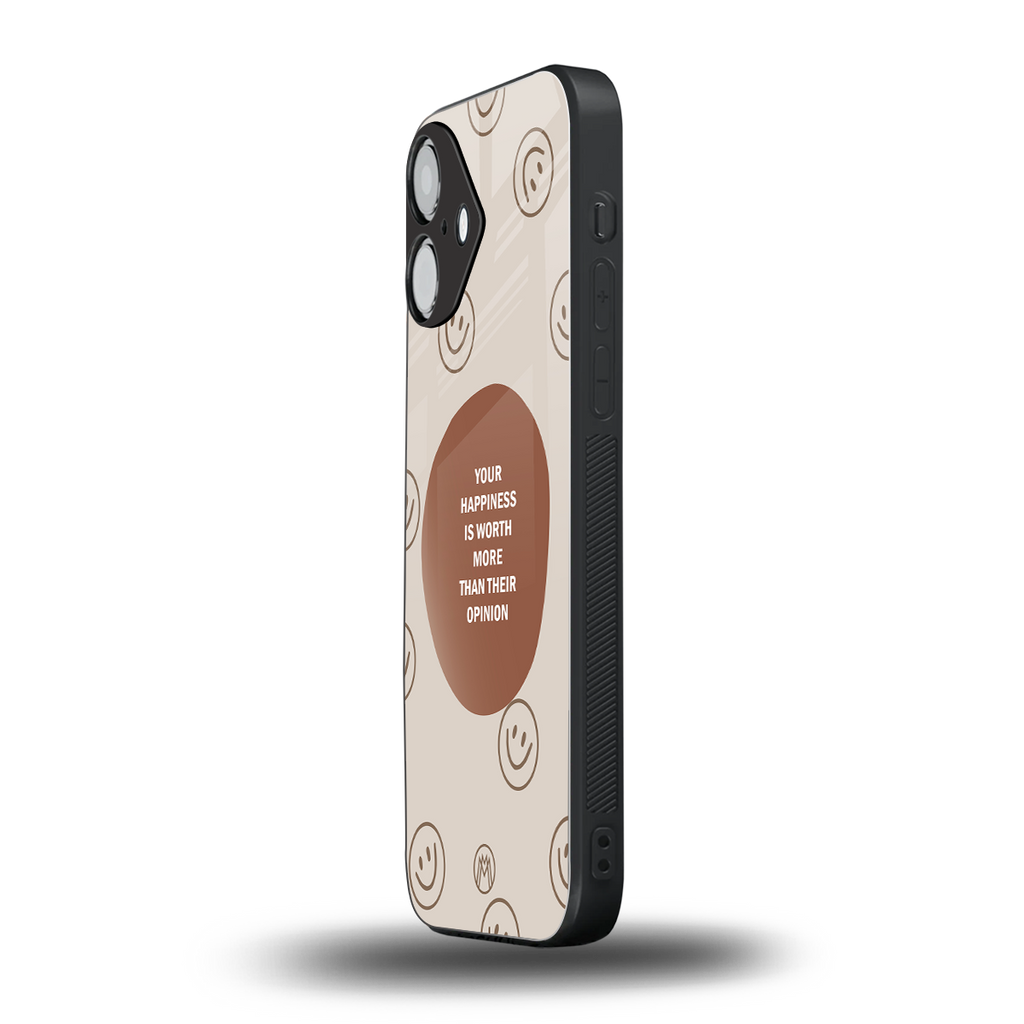 worth back phone cover | glass case for iphone 16