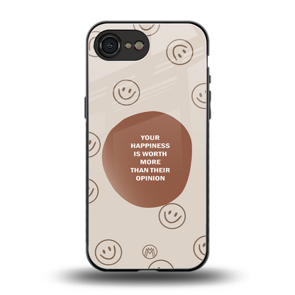worth back phone cover | glass case for iphone 16e