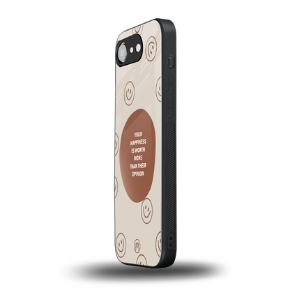 worth back phone cover | glass case for iphone 16e