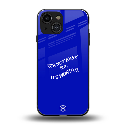 worth it back phone cover | glass case for iphone 13 mini