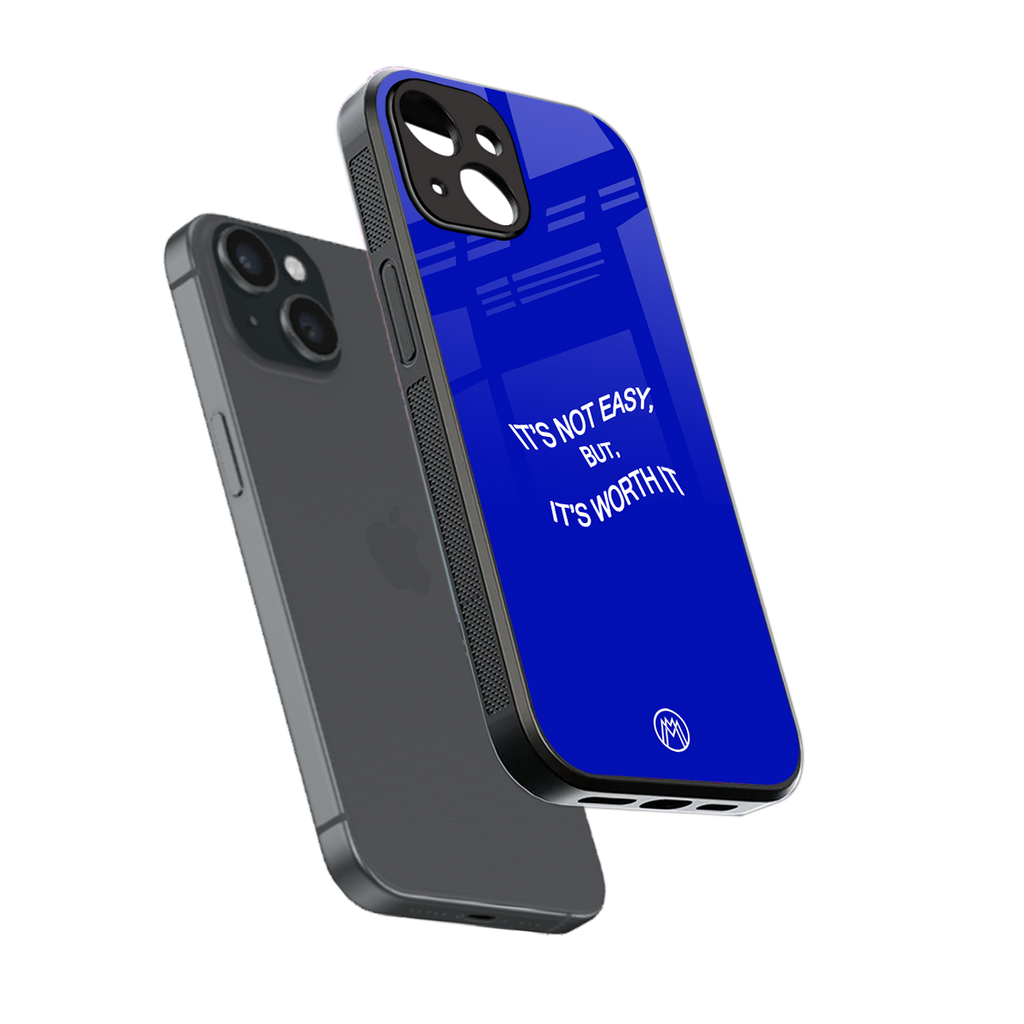 worth it back phone cover | glass case for iphone 13 mini