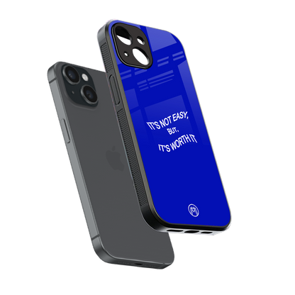 worth it back phone cover | glass case for iphone 13 mini