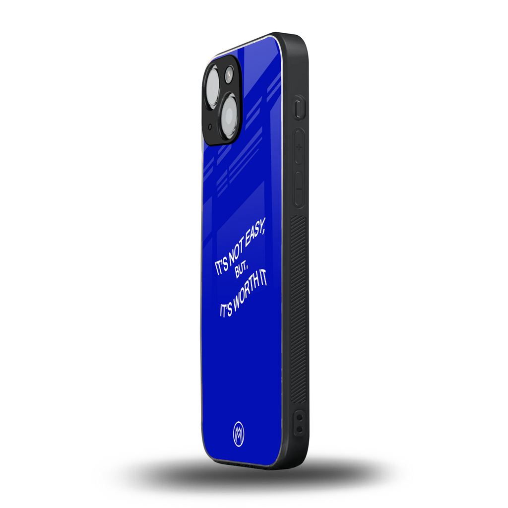 worth it back phone cover | glass case for iphone 13 mini