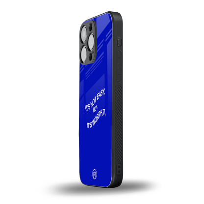 worth it back phone cover | glass case for iphone 13 pro max