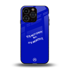 worth it back phone cover | glass case for iphone 13 pro