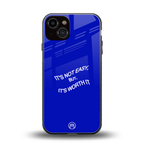 worth it back phone cover | glass case for iphone 13