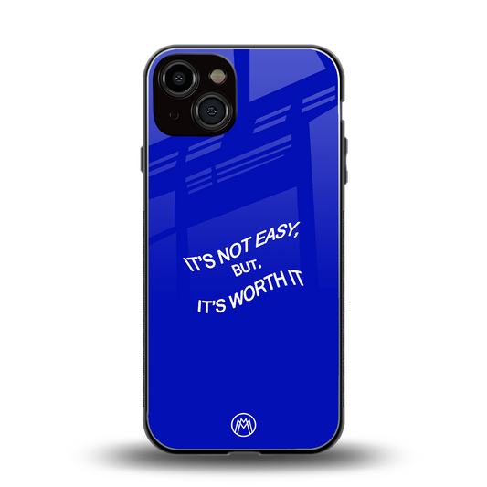 worth it back phone cover | glass case for iphone 13