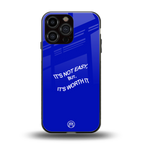 worth it back phone cover | glass case for iphone 14 pro max