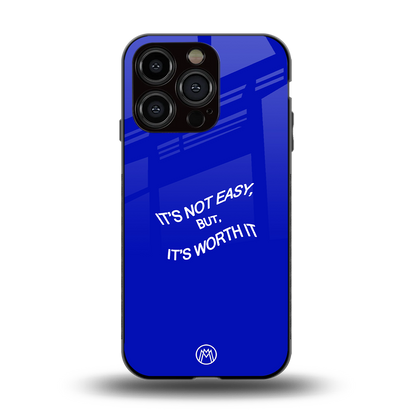 worth it back phone cover | glass case for iphone 15 pro