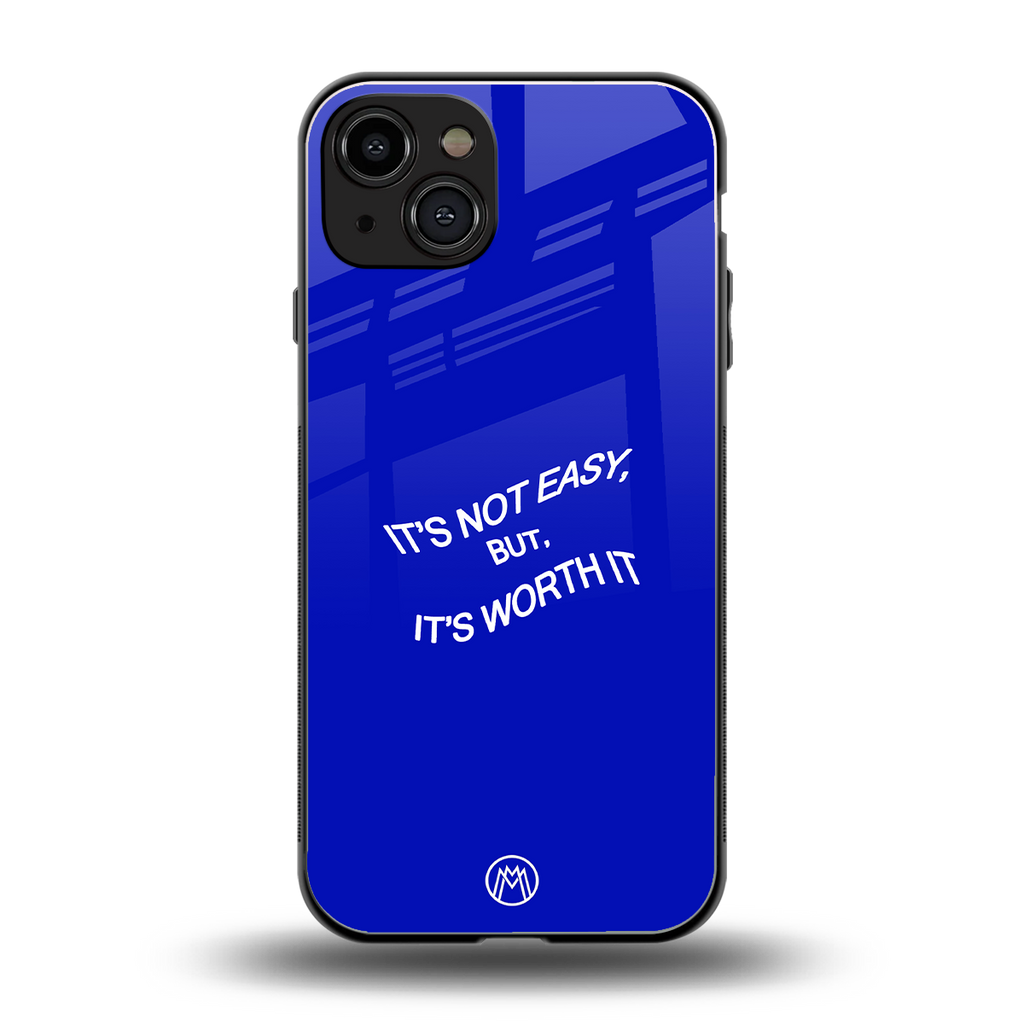 worth it back phone cover | glass case for iphone 15