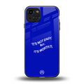 worth it back phone cover | glass case for iphone 15
