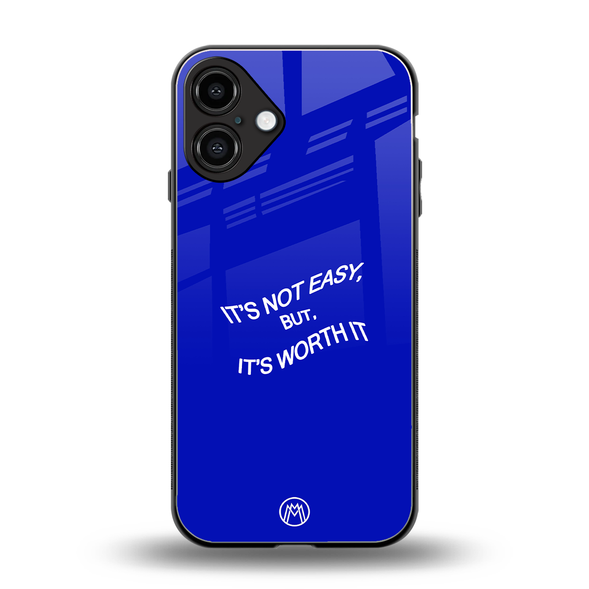 worth it back phone cover | glass case for iphone 16 plus