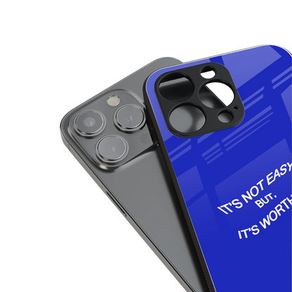 worth it back phone cover | glass case for iphone 13 pro max