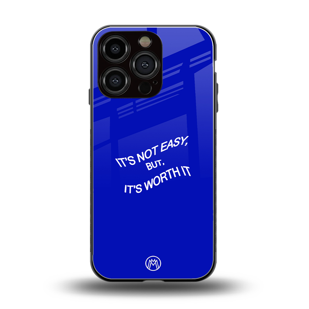 worth it back phone cover | glass case for iphone 16 pro