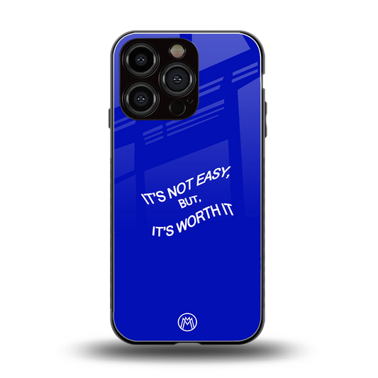 worth it back phone cover | glass case for iphone 16 pro