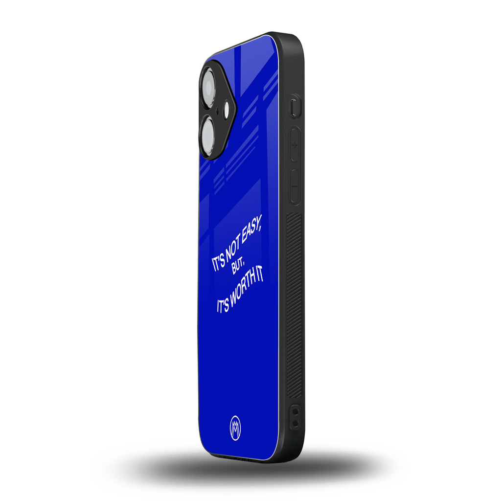 worth it back phone cover | glass case for iphone 16