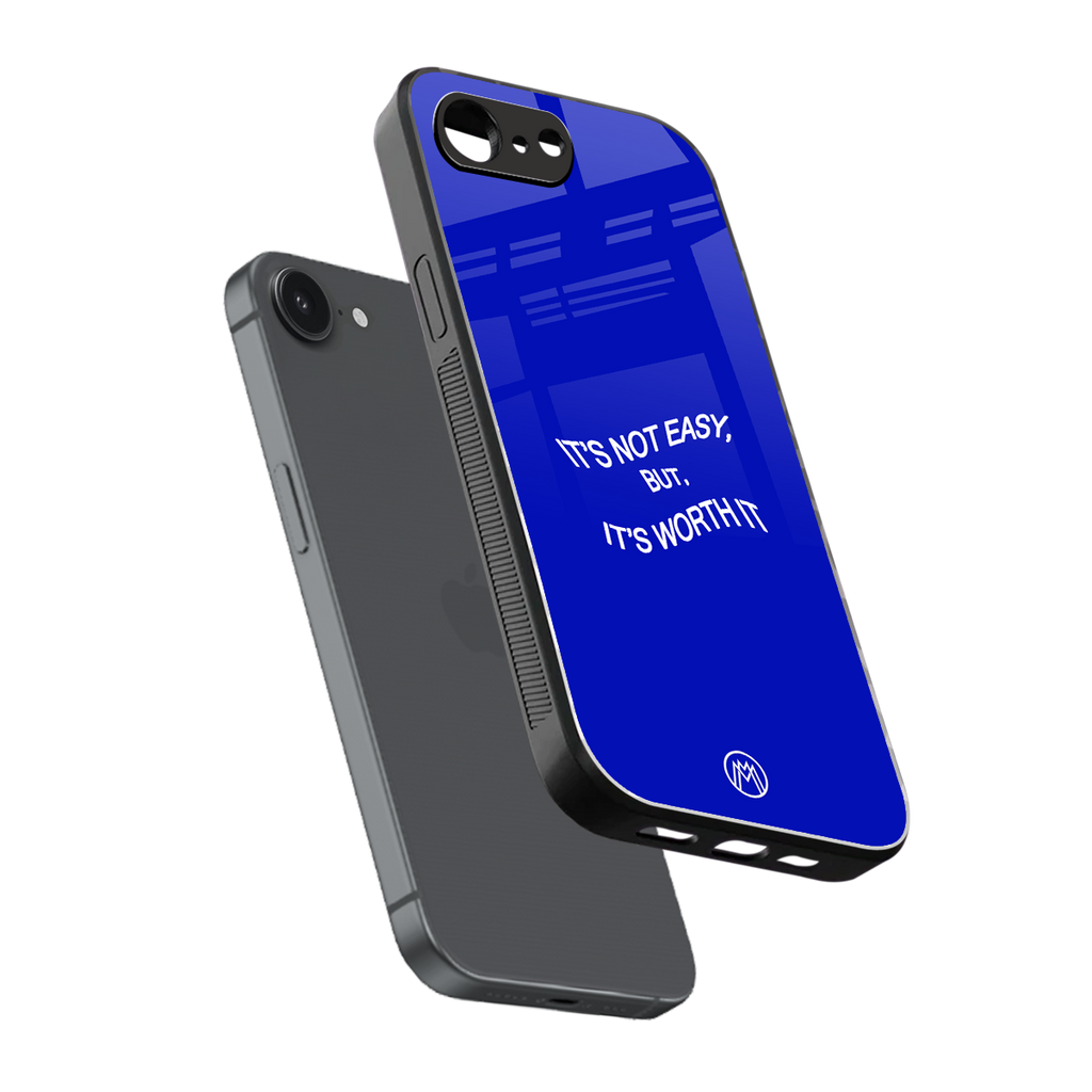 worth it back phone cover | glass case for iphone 16e