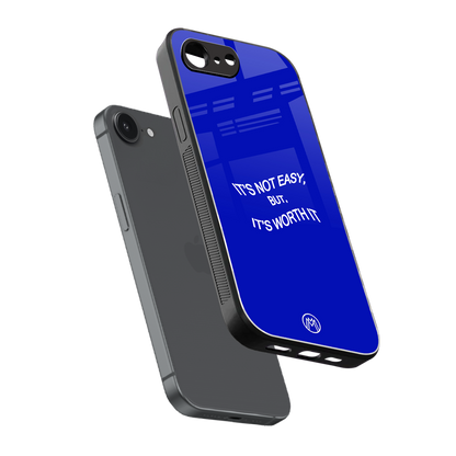 worth it back phone cover | glass case for iphone 16e