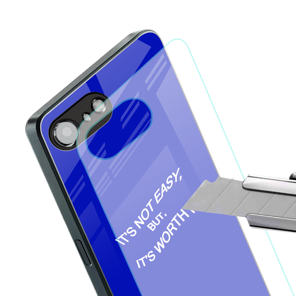 worth it back phone cover | glass case for iphone 16e