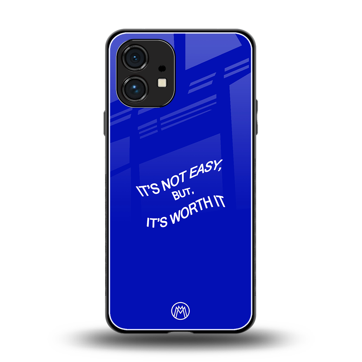 worth it back phone cover | glass case for nothing phone 1