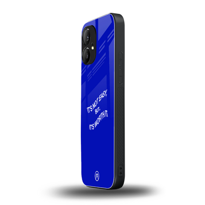worth it back phone cover | glass case for nothing phone 1