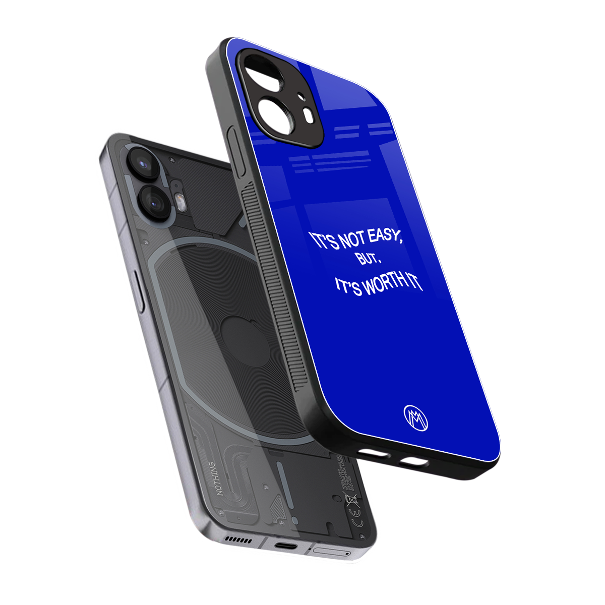 worth it back phone cover | glass case for nothing phone 2