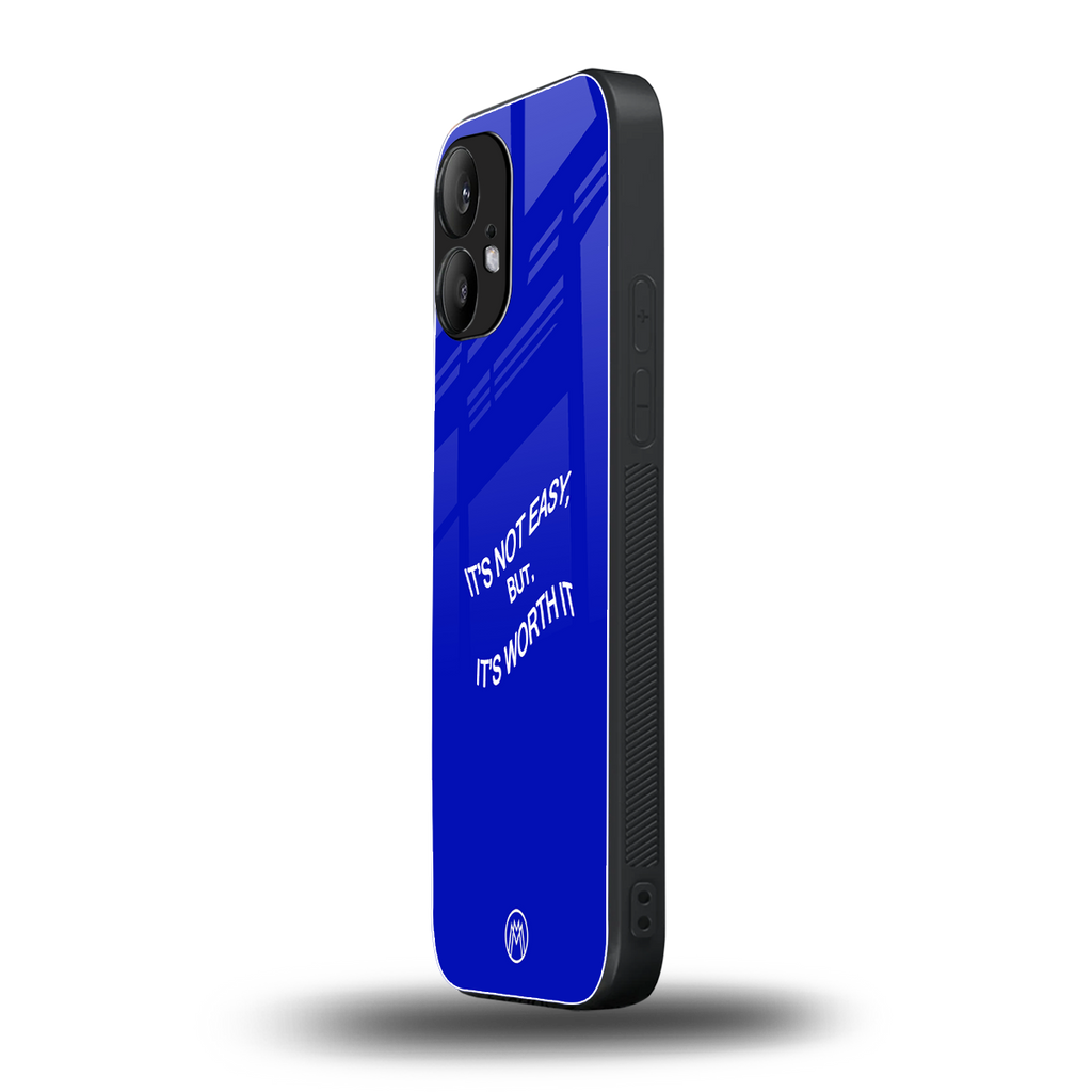 worth it back phone cover | glass case for nothing phone 2