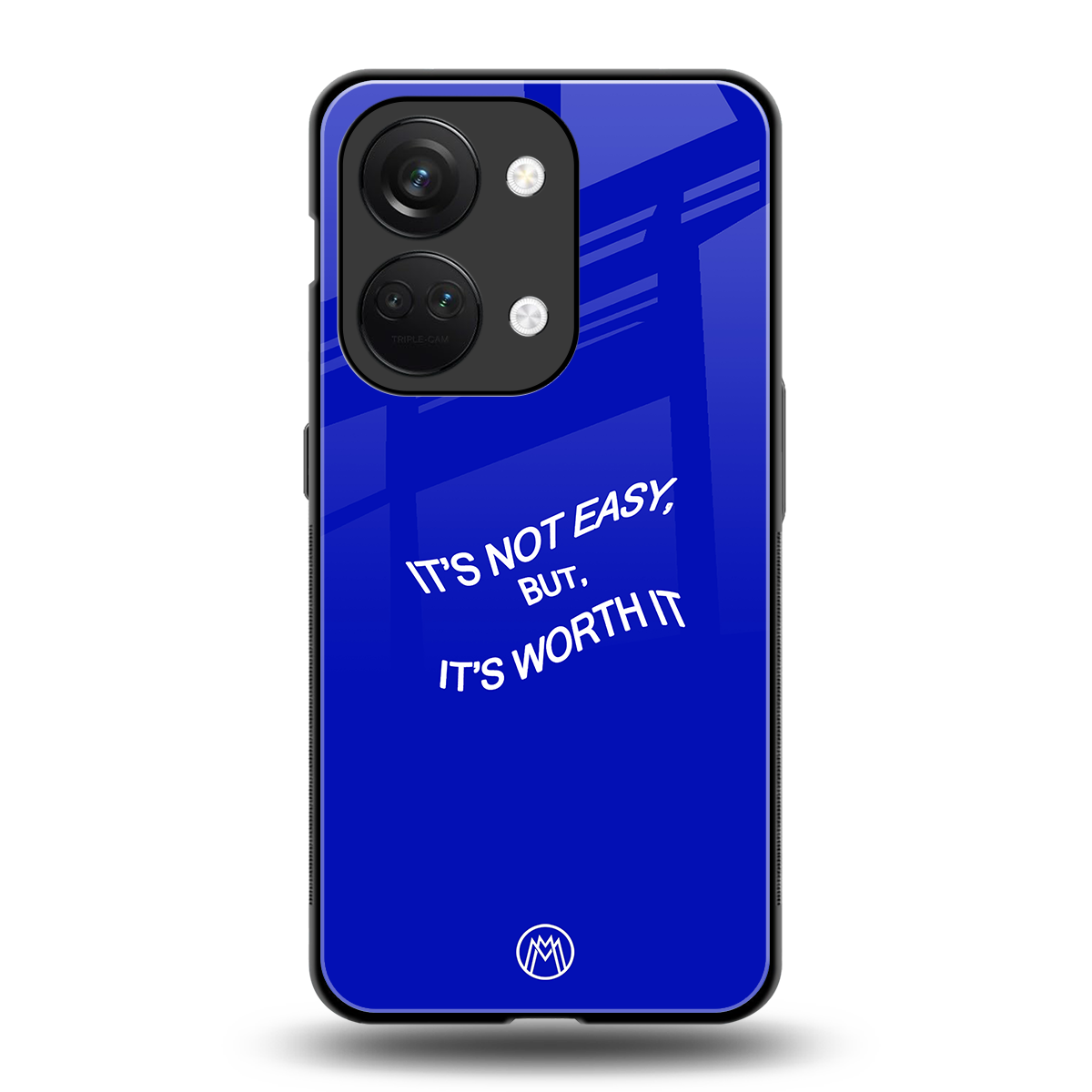 worth it back phone cover | glass case for oneplus nord 3