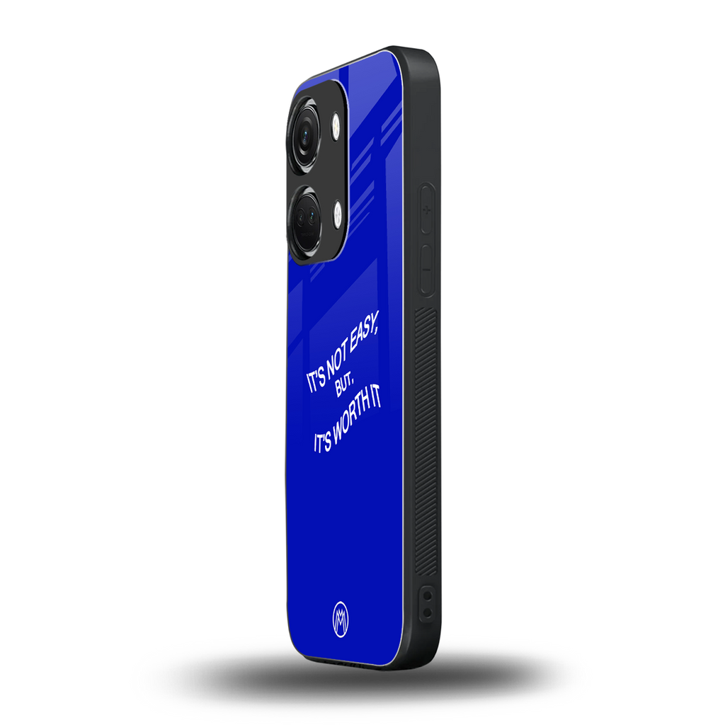 worth it back phone cover | glass case for oneplus nord 3