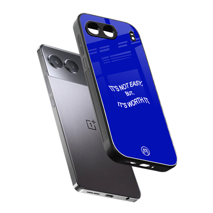 worth it back phone cover | glass case for oneplus nord 4