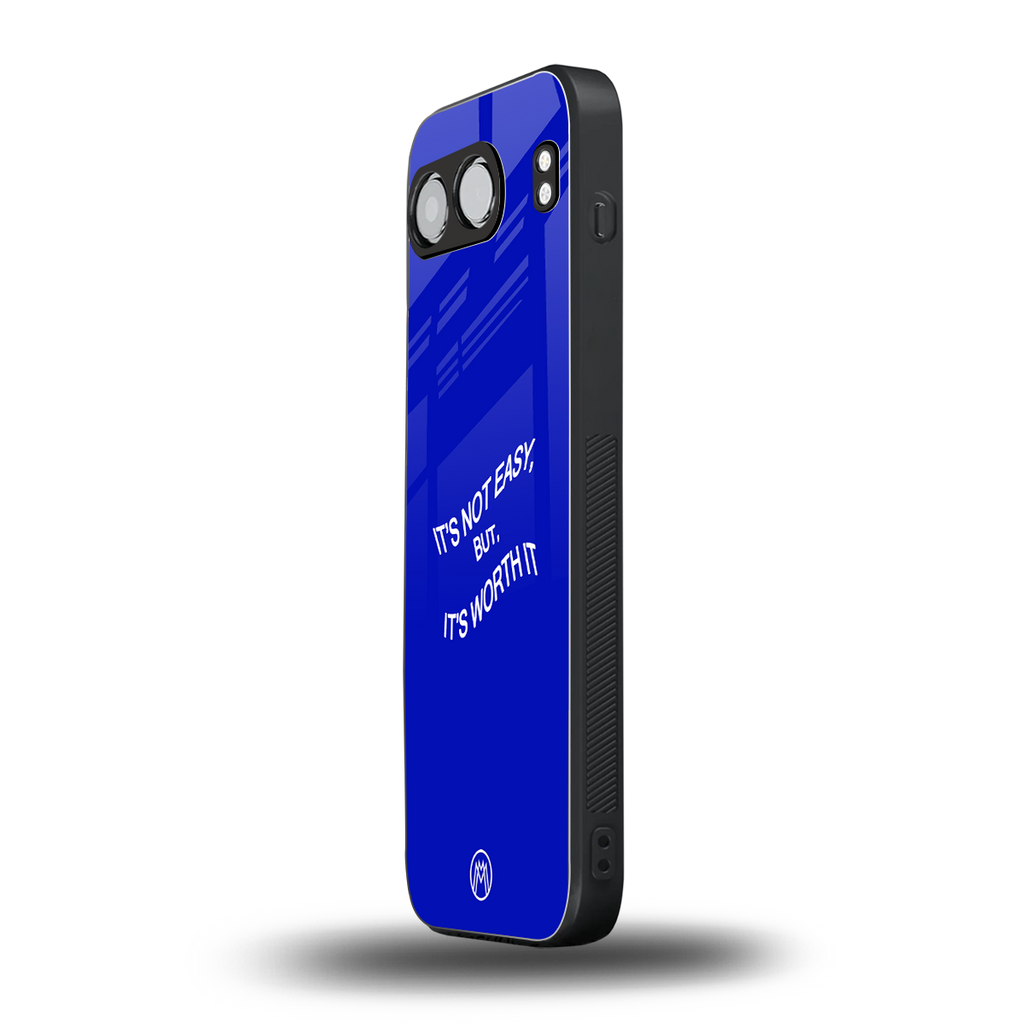 worth it back phone cover | glass case for oneplus nord 4
