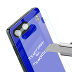 worth it back phone cover | glass case for oneplus nord 4