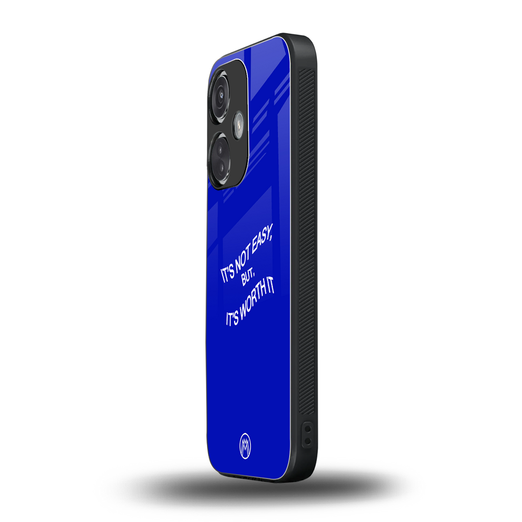worth it back phone cover | glass case for oneplus nord ce 3